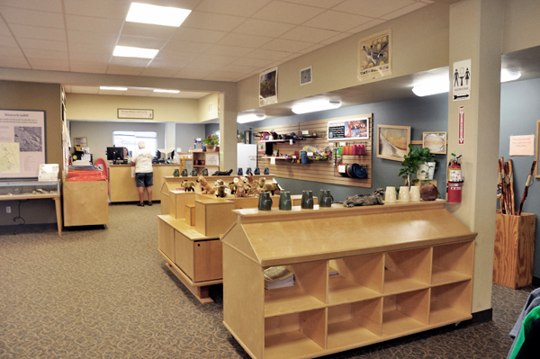 campground office at Monahans Sandhills State Park